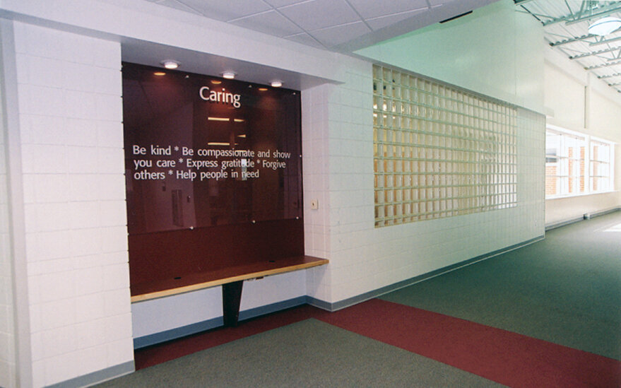 Construction process for Erskine Elementary in Anderson, IN