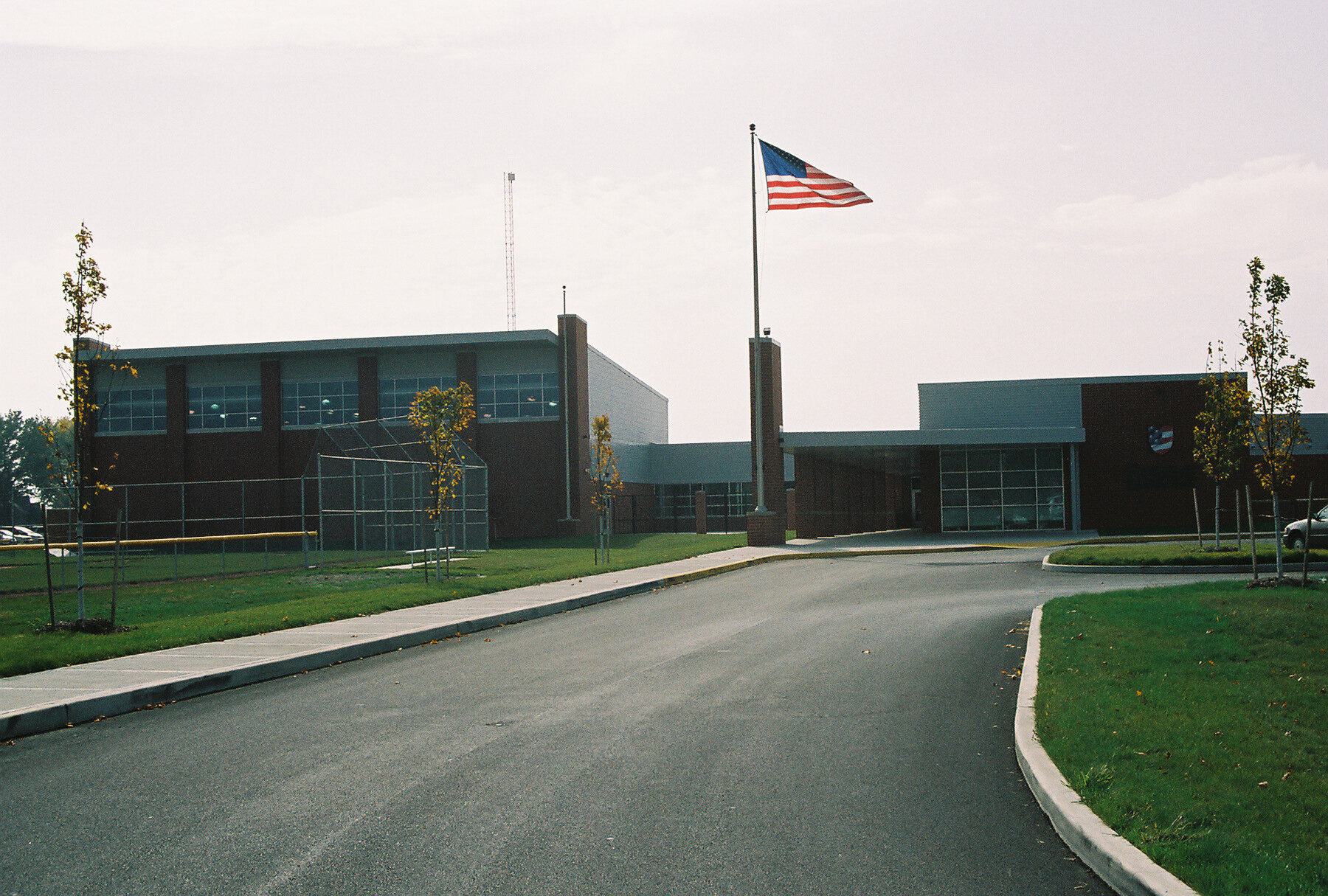 Construction process for Erskine Elementary in Anderson, IN