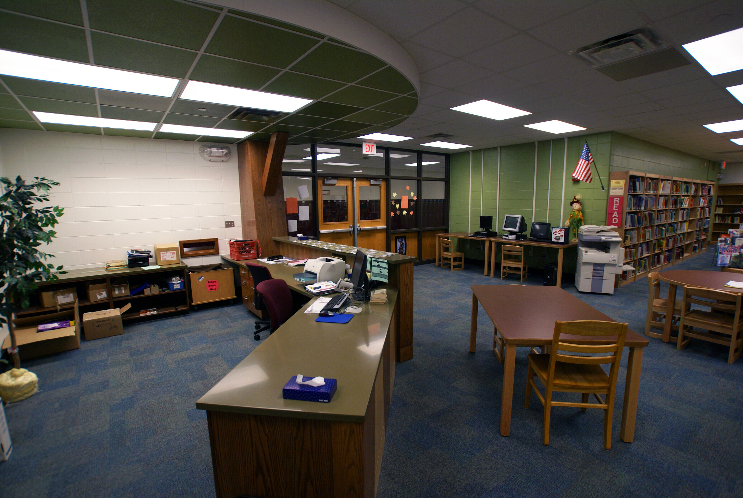 Construction process for I.P.S. School #99 - Mech/Elect Upgrades in Indianapolis, IN