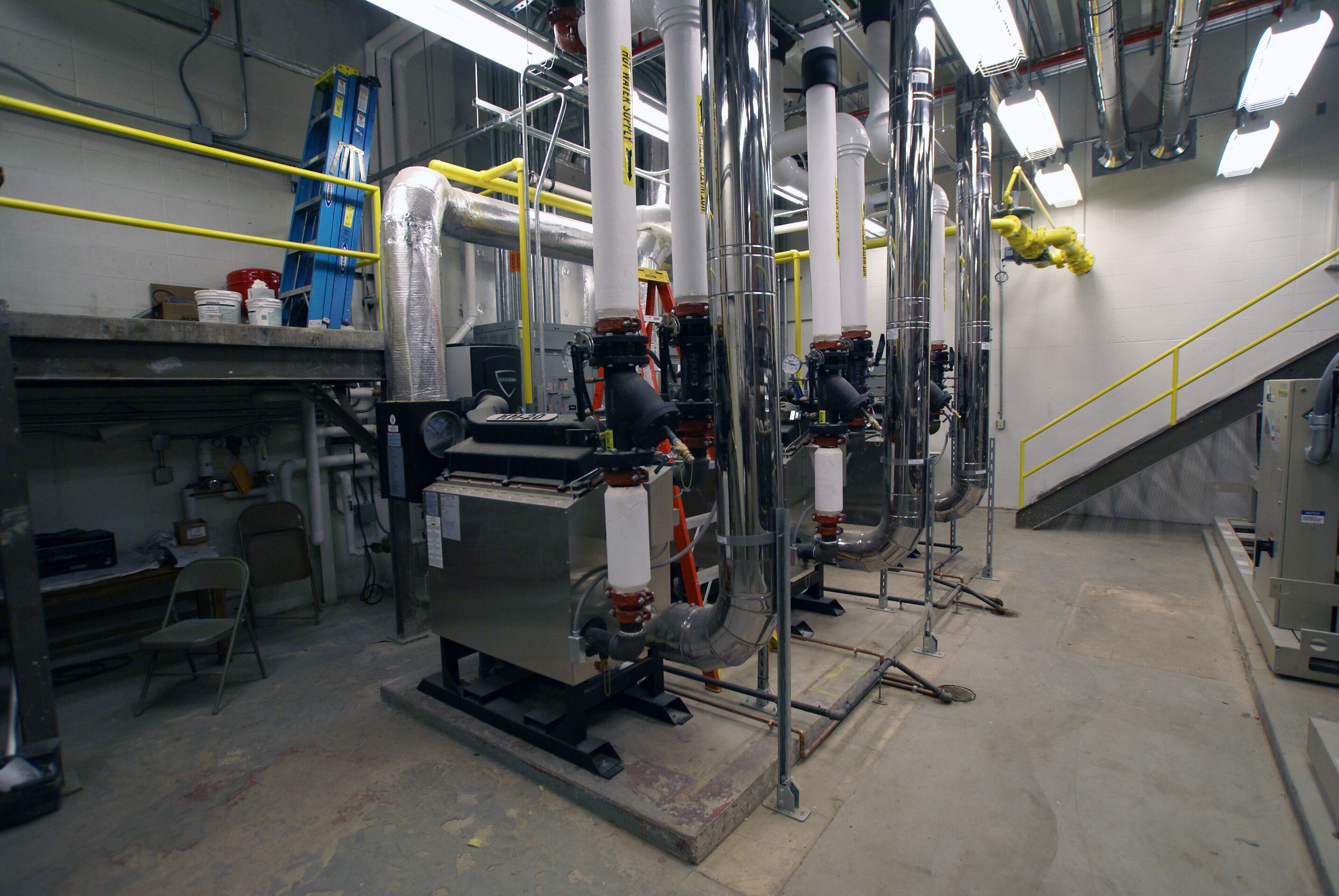 Construction process for I.P.S. School #99 - Mech/Elect Upgrades in Indianapolis, IN