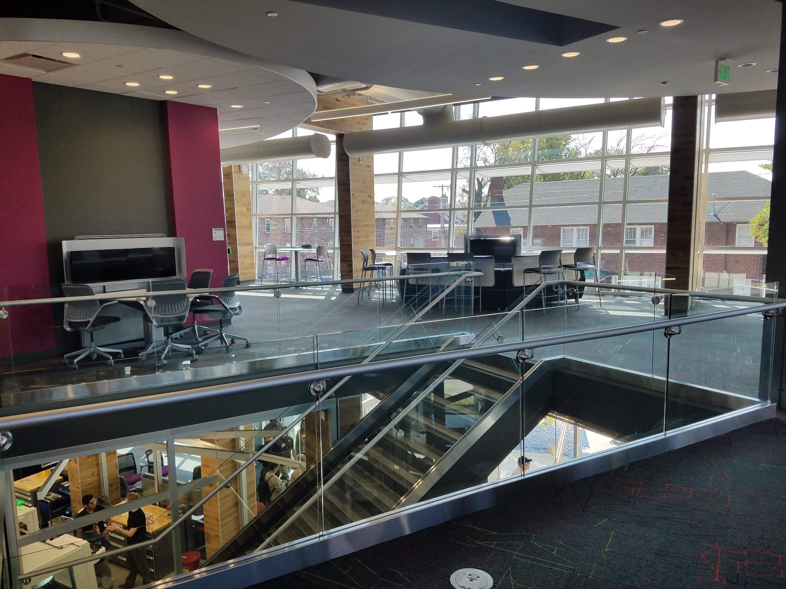 Construction process for Purdue Bechtel Learning Center in W. Lafayette, IN