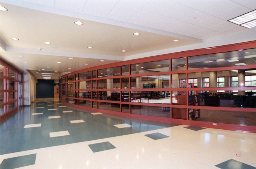 Construction process for Carey Ridge Elementary School in Westfield, IN