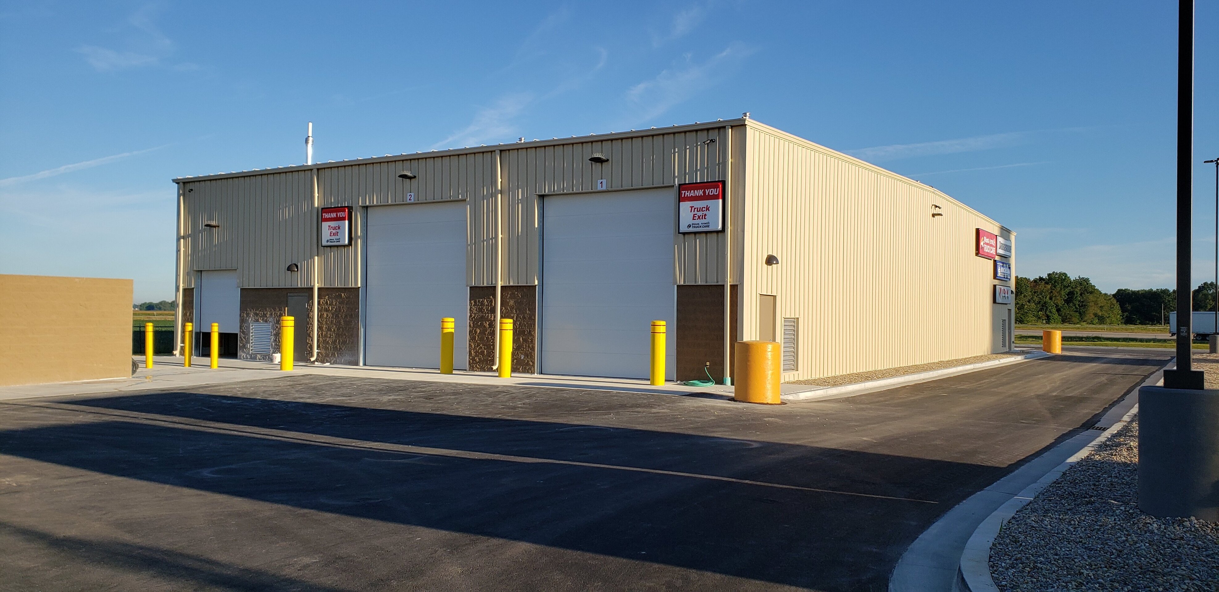 Construction process for Pilot #1174 in Marshall,IL