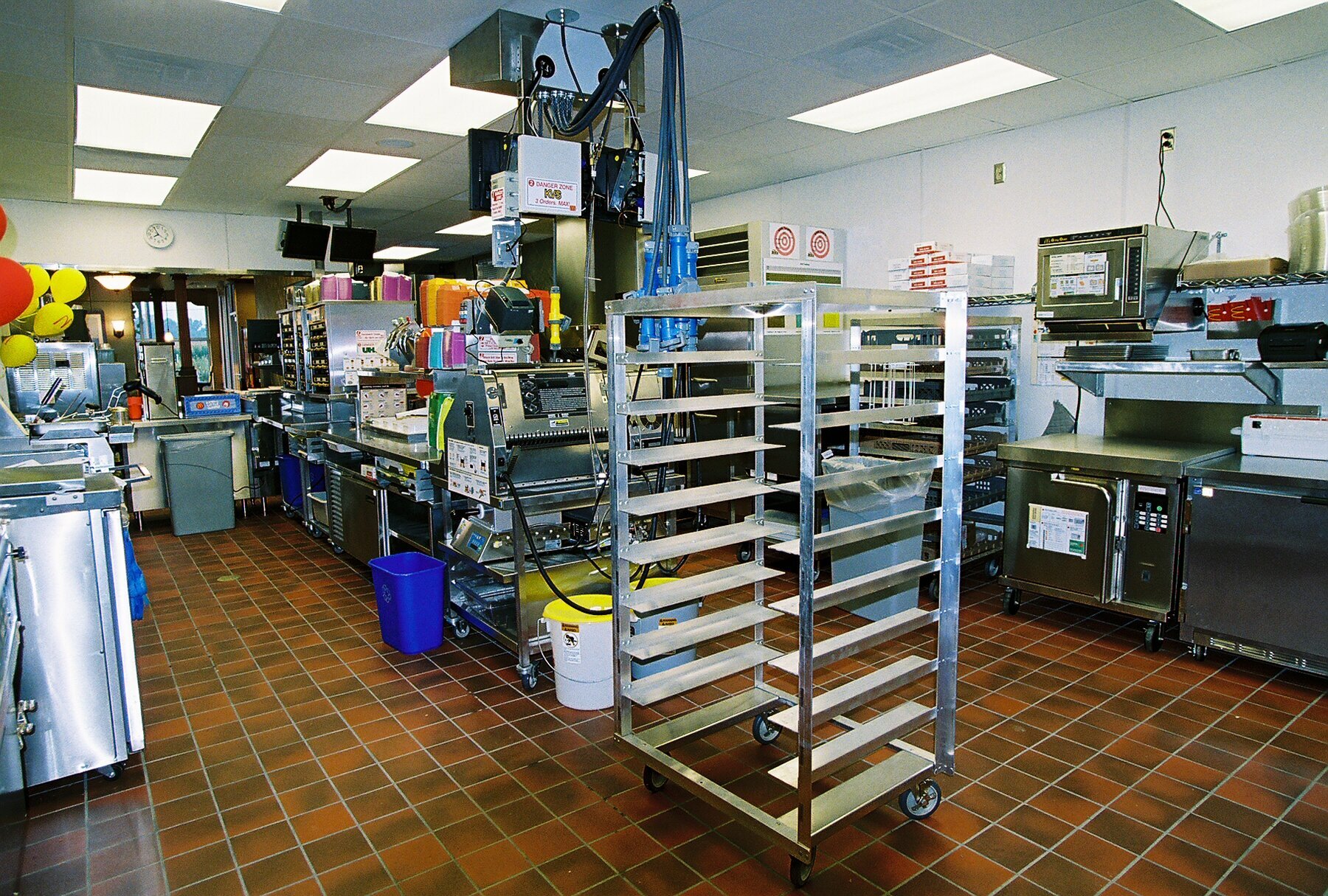 Construction process for McDonalds - Noblesville