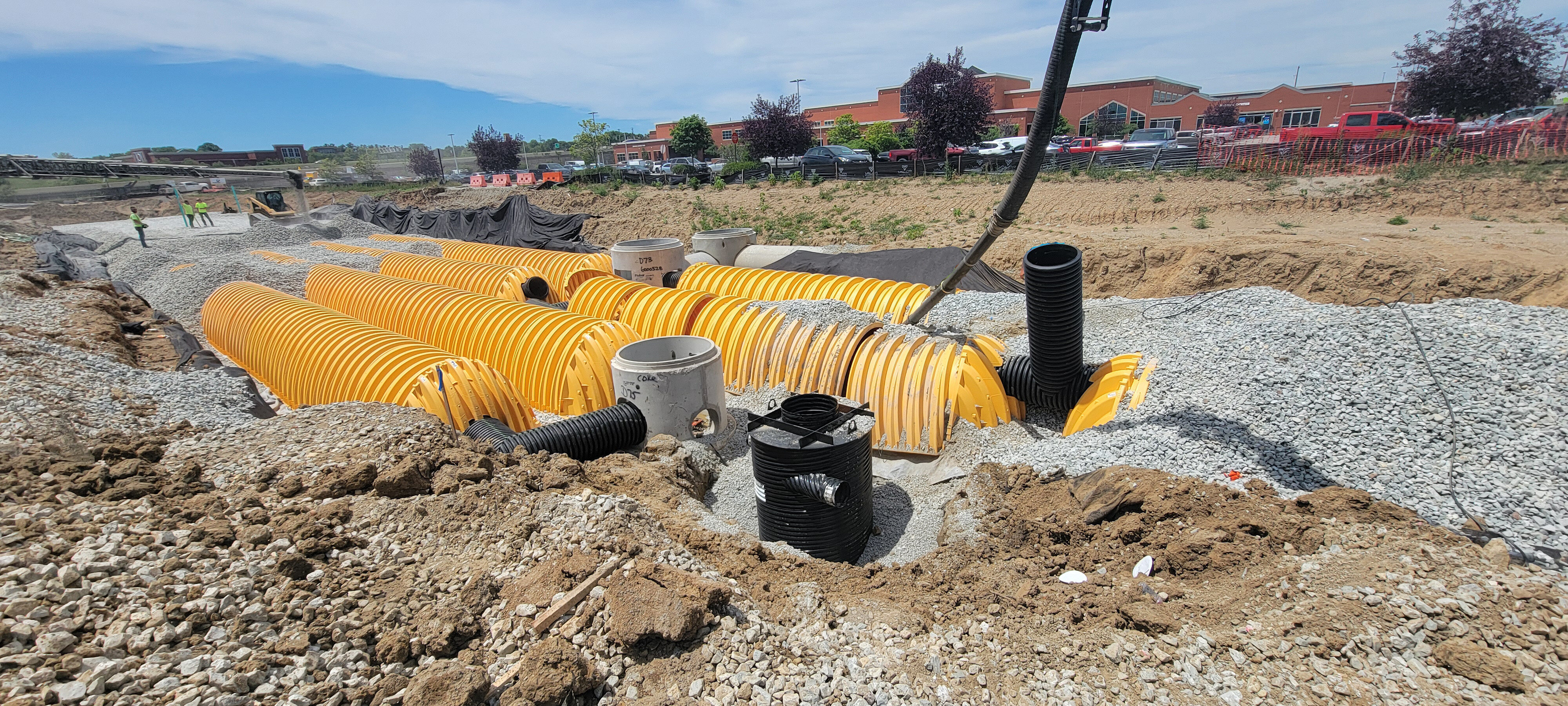 Construction process for BJ's #228 in Carmel, IN