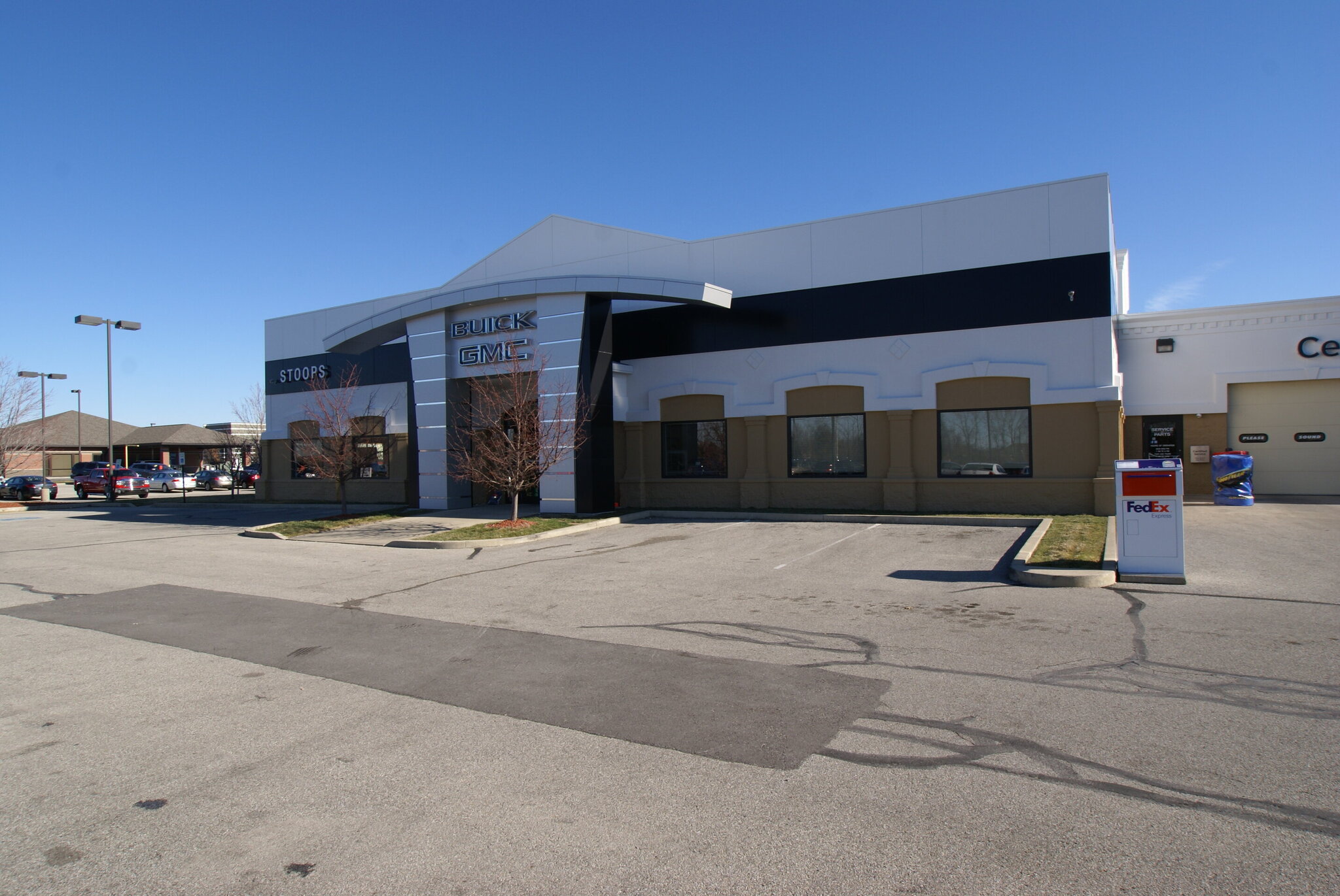 Construction process for Stoops GMC Plainfield in Plainfield, IN
